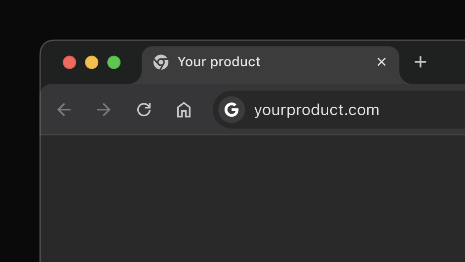 A browser opened on the product being reviewed
